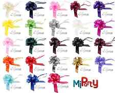 30mm Pull Bow, Wedding, Cars, Pew Ends, Birthday Party, Florist, Ribbons.