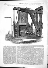 Old Print Coal Furnace Royal