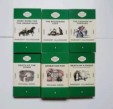 6x Vintage Green Penguin Crime