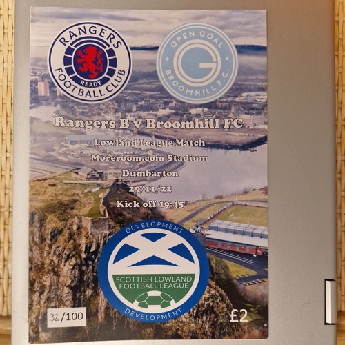 2022 rangers vs broomhill - 2022/23, b