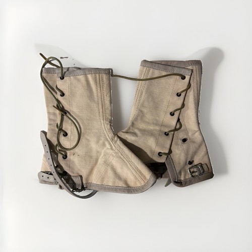 Vintage spats tan - vintage,