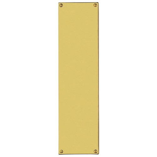 Door finger plate polished - plate,