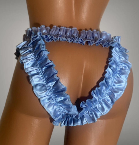 Sissy satin adult baby open - adult,