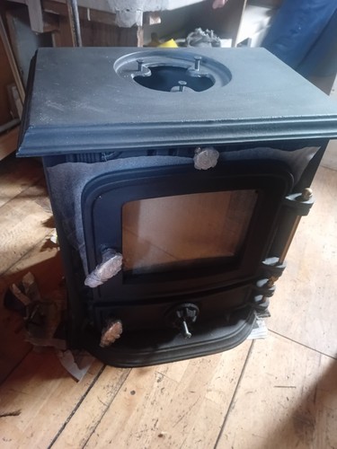 Multi fuel stove unused see - fuel,