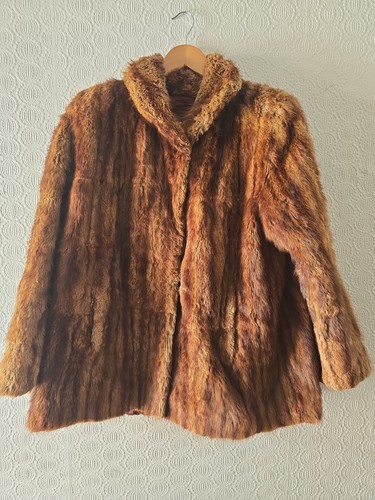 Vintage musquash fur - musquash,