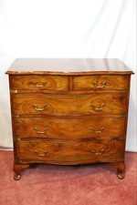 Lovely Anglo-Indian Campaign Style Chest Of Drawers 
