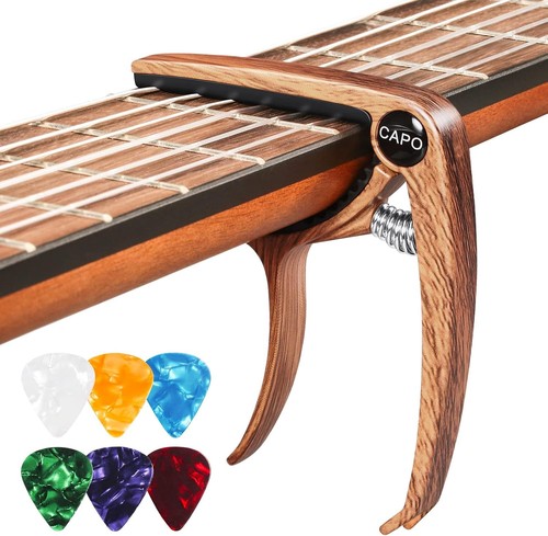 Guitar capo metal - with, 6