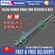 Gilera fork stickers - fork,