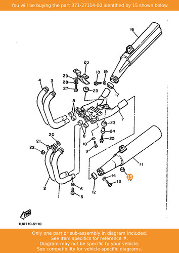 Yamaha stopper main - main, stand