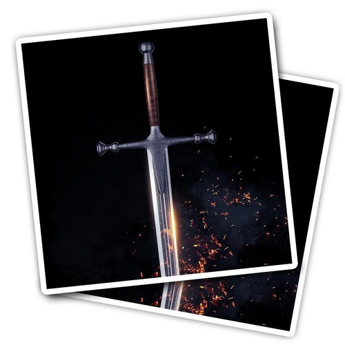 Vinyl stickers medieval - vinyl,