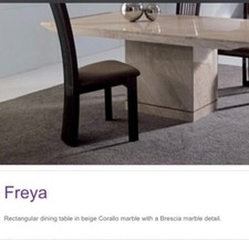 Freya Rectangle Dining table
