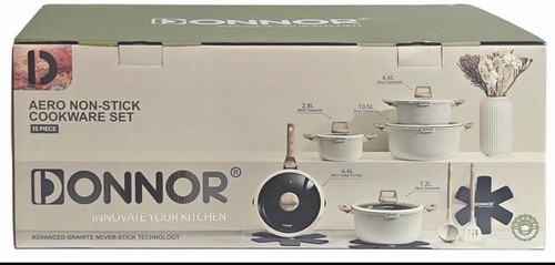 Donnor 15pcs non stick - donnor, non-stick