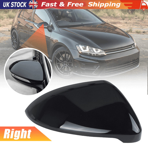 Gloss black door - black, wing