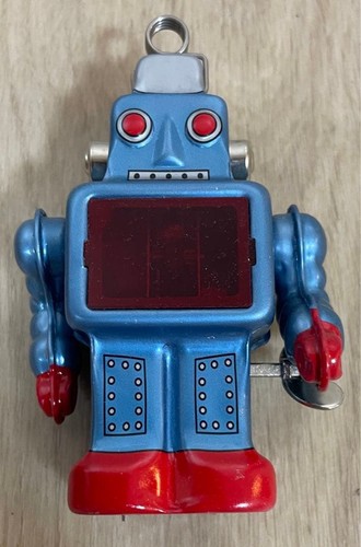 Vintage tin sparking - vintage, robot