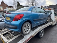 PEUGEOT 207 CC REAR BUMPER