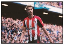 11062. Kristoffer Ajer Signed Pictures (A4 Prints) Brentford Celtic Killie etc.