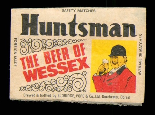 Matchbox label brewery - label,