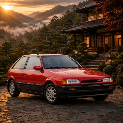 1988 mazda 323 - mazda, gtx