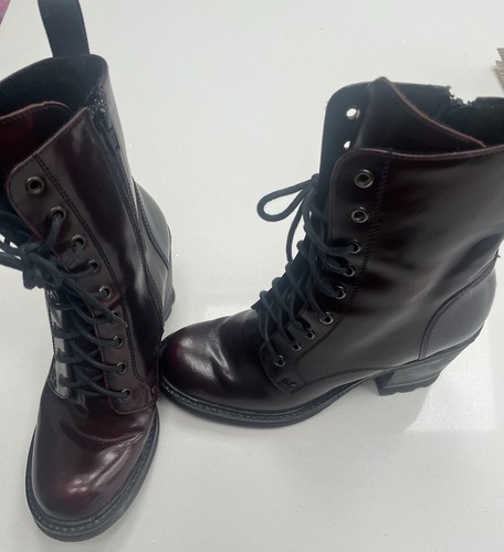 Bronx boots blood maroon - boots, 38