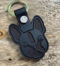 French Bull Dog Keyring