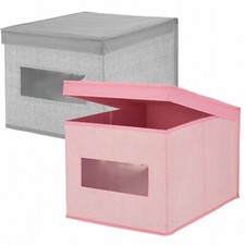 mDesign Fabric Baby Nursery