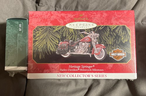 Hallmark ornament 1999 harley - ornament,