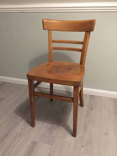 Vintage brown wooden - brown,