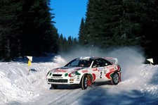 Juha Kankkunen with co-driver