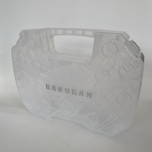 Bakugan clear case figures - case, no