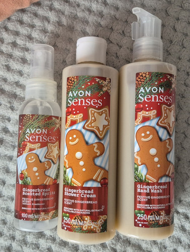 Avon senses gingerbread hand - avon,