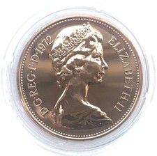 Two Pence 2p Proof Coin from