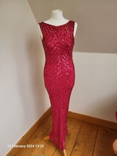 Jenny Packham Fuschia/Raspberry Pink Evening Dress