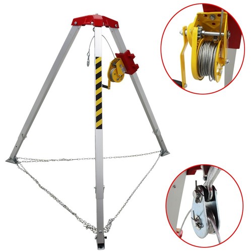 Winch confined space tripod - confined,