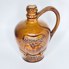 Vintage Calvados Boulard France Stoneware Ceramic Jug, Empty, Excellent Cond.