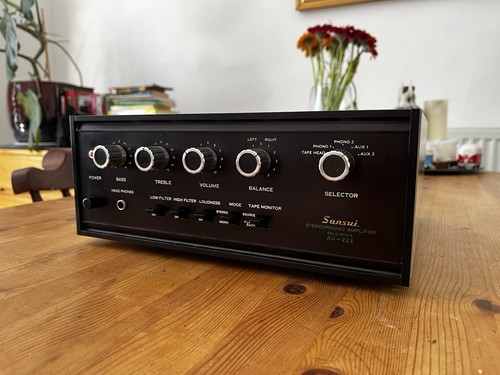 Vintage 1969 sansui 222 - 1969,