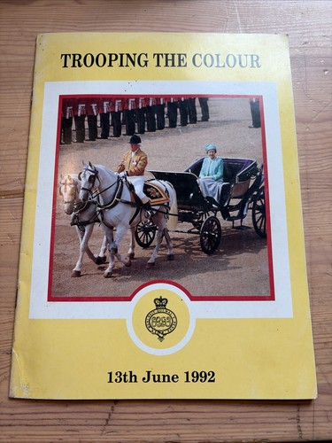 1992 trooping the - trooping, colour