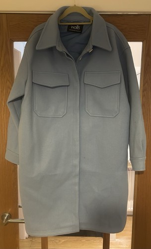 Women blue shacket from - women’s,