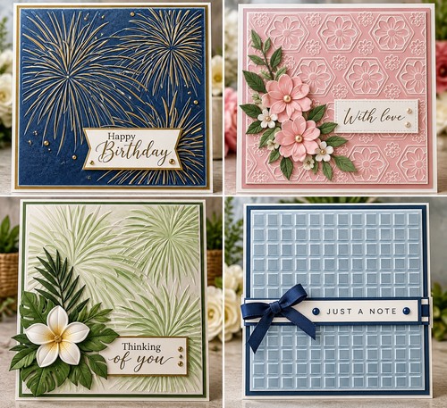 Altenew embossing folder - 3d,