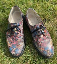 Dr Martens Rare Liberty Strawberry Thief birds floral leather shoes UK6