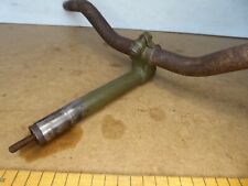 WW2 era Military bicycle handlebars - Army green paint to centre stem .58cm wide