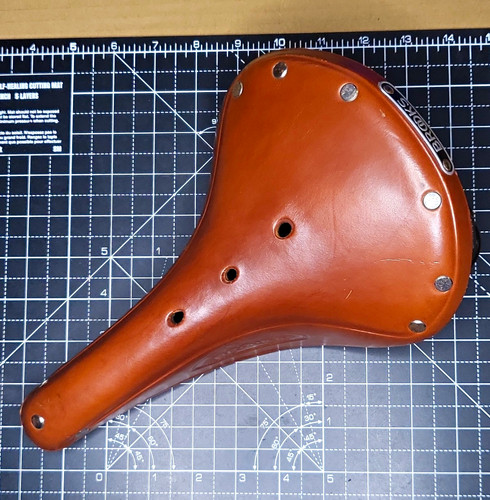 Genuine brooks brown leather - genuine,