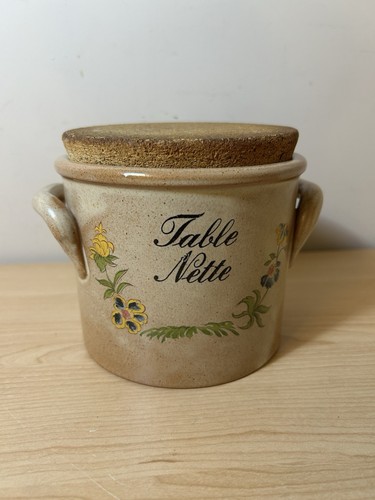 Vintage stoneware storage - vintage,