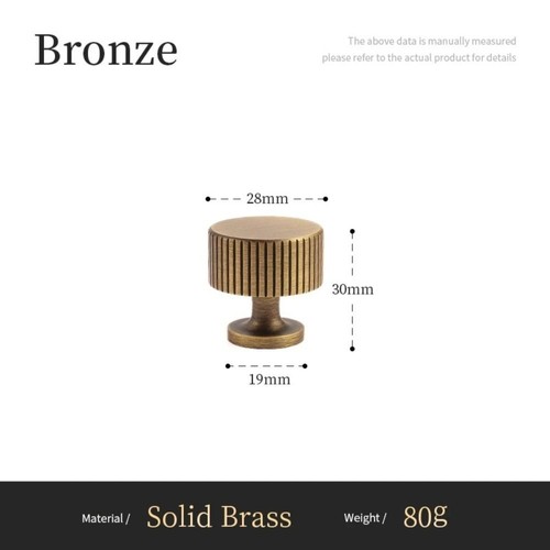 Antique brass drawer pull - antique,