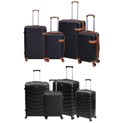 Travel suitcase 140l black - suitcase, 43-140l