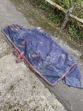 6ft Mark Todd Coolex Lined Standard Neck Turnout Rug 6’0” Repaired