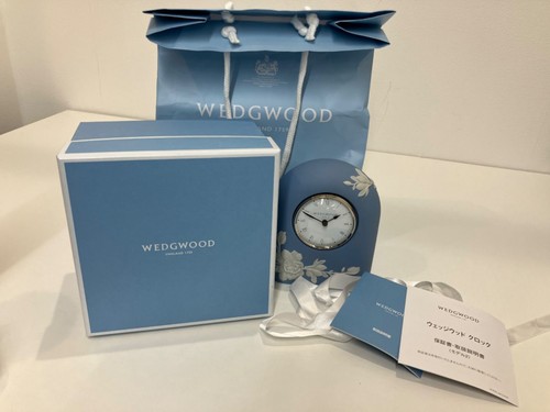 Wedgwood jasper table clock - wedgwood,