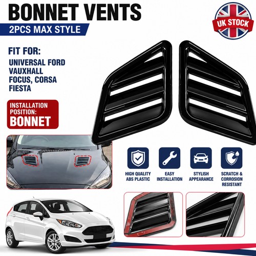 Glossy black style bonnet - glossy,