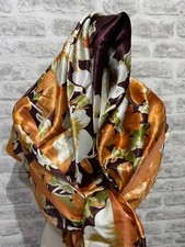 Afibel satin vintage scarf