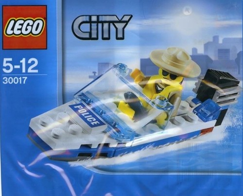 Lego city police boat - lego,