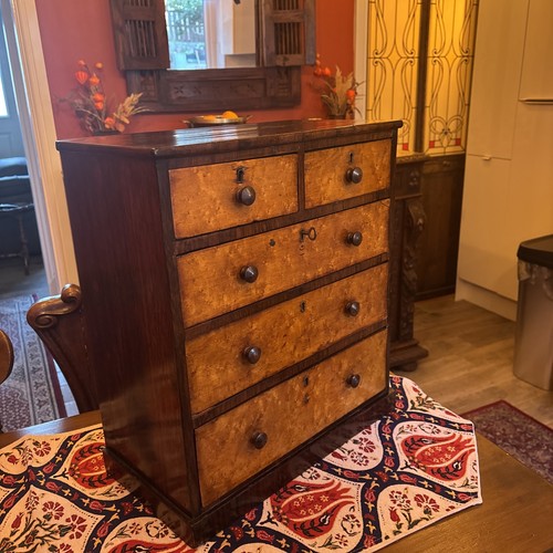 Victorian small drawer chest - victorian,